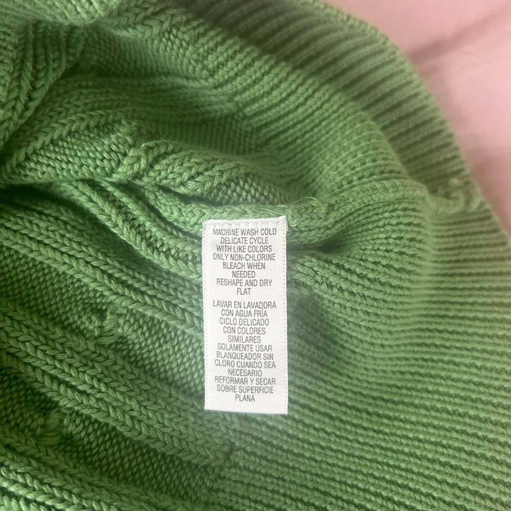 Kate Hill Short Sleeve Cable Sweater - Picture 5 of 5